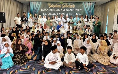 Santunan 120 Anak Yatim dan Dhuafa: Kolaborasi Sahabat Sedekah & The Bellezza Suites by Nemuru